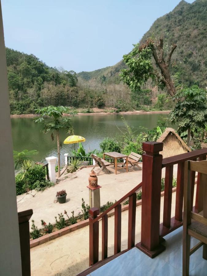 Nam Ou View Villa Nong Khiaw Ngoại thất bức ảnh