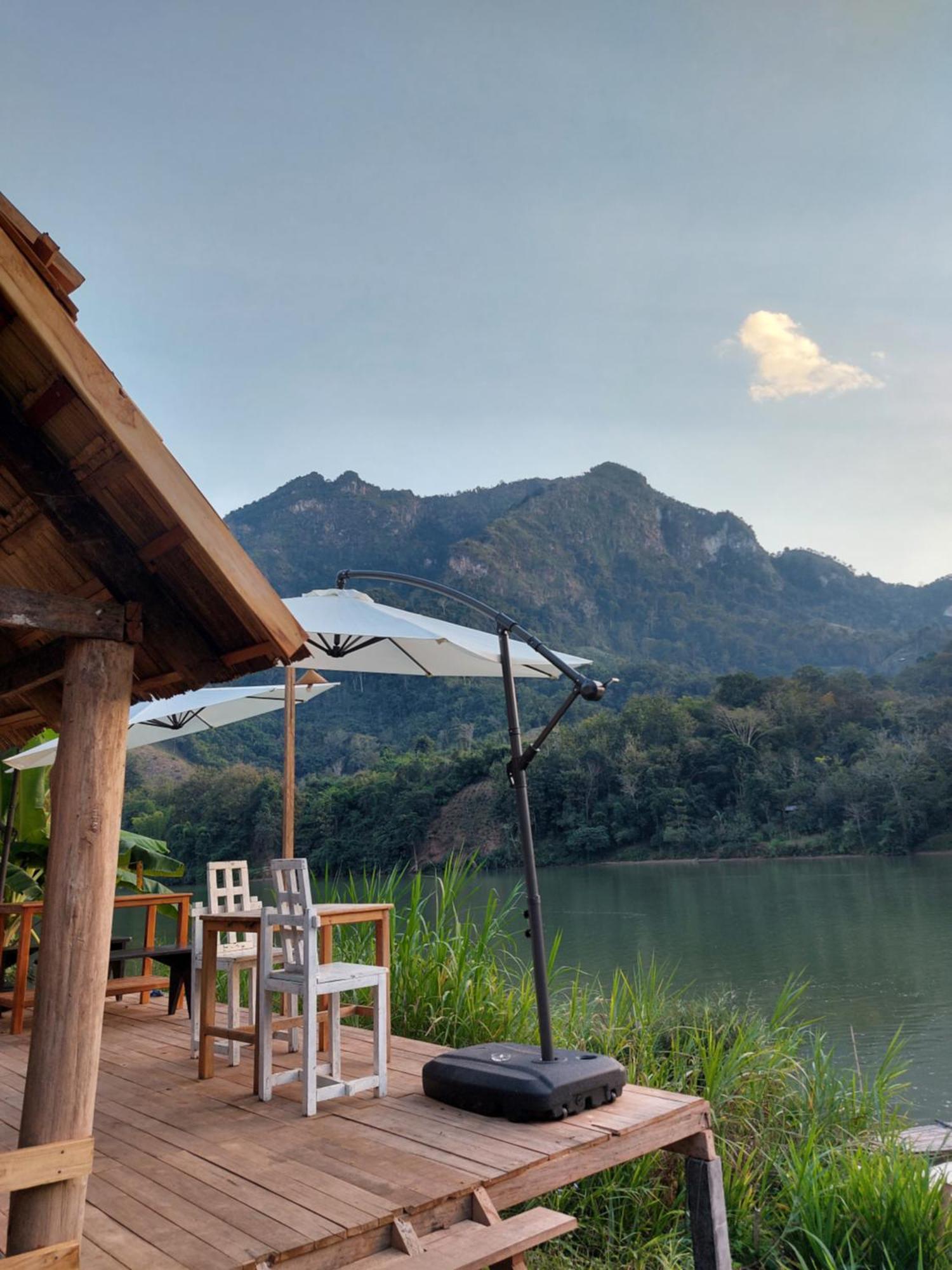 Nam Ou View Villa Nong Khiaw Ngoại thất bức ảnh