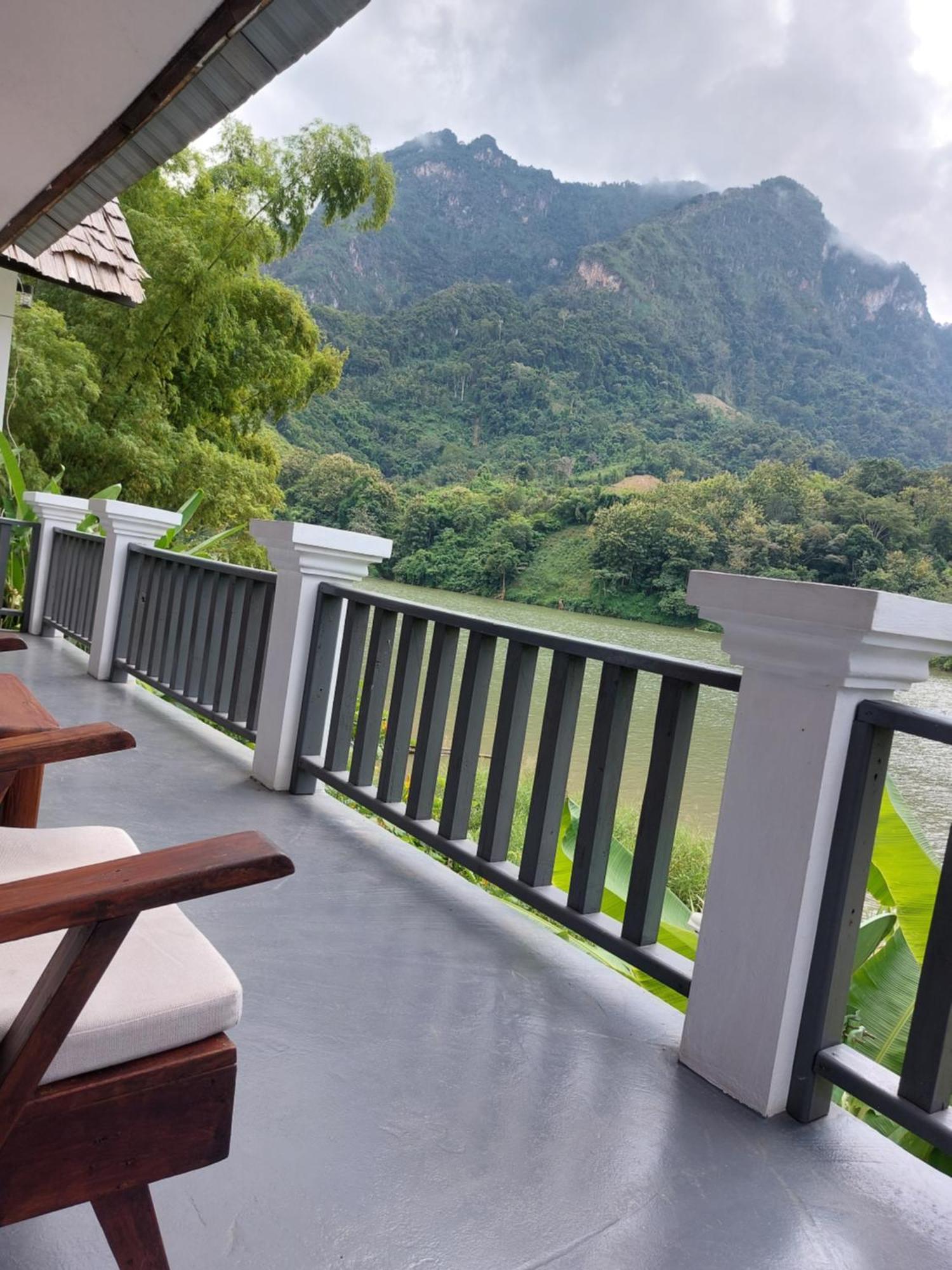 Nam Ou View Villa Nong Khiaw Ngoại thất bức ảnh