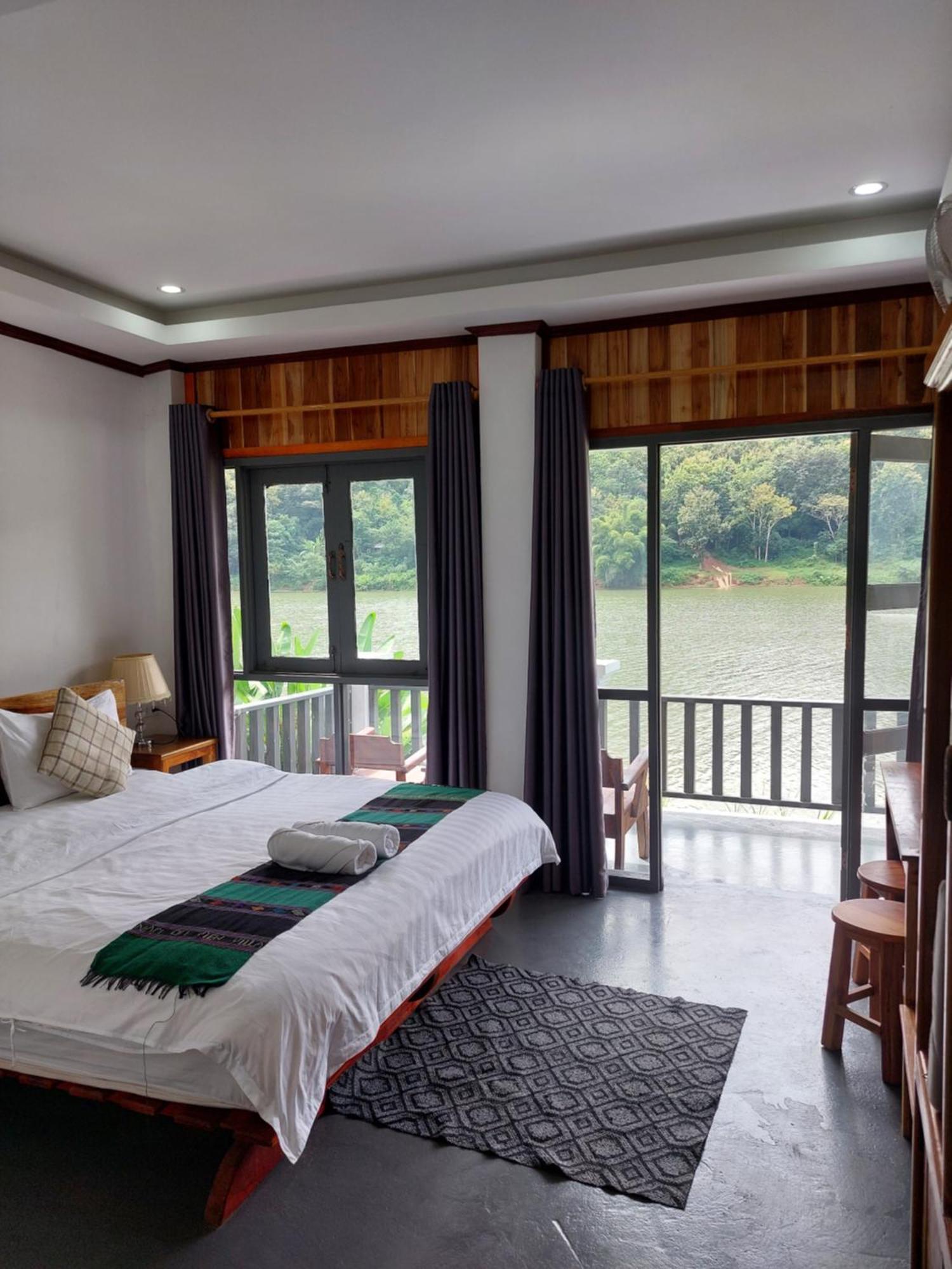 Nam Ou View Villa Nong Khiaw Ngoại thất bức ảnh