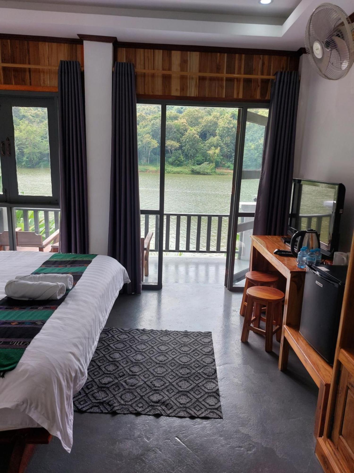 Nam Ou View Villa Nong Khiaw Ngoại thất bức ảnh