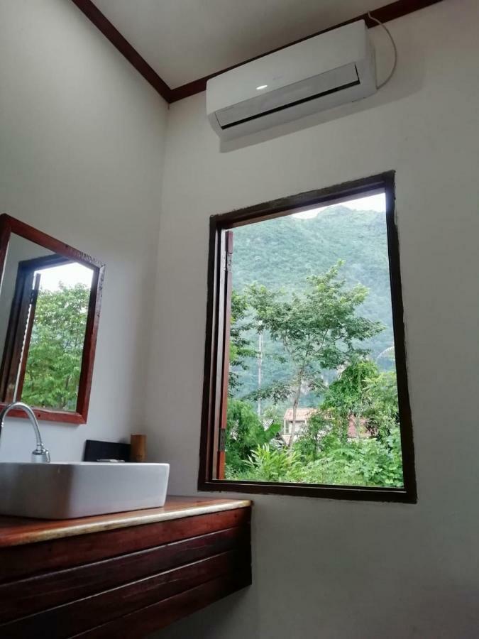 Nam Ou View Villa Nong Khiaw Ngoại thất bức ảnh