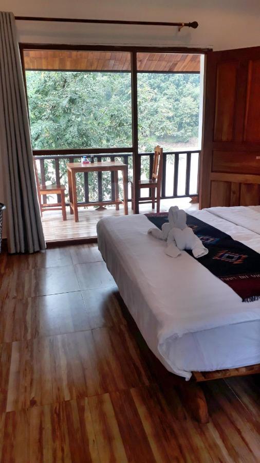 Nam Ou View Villa Nong Khiaw Ngoại thất bức ảnh